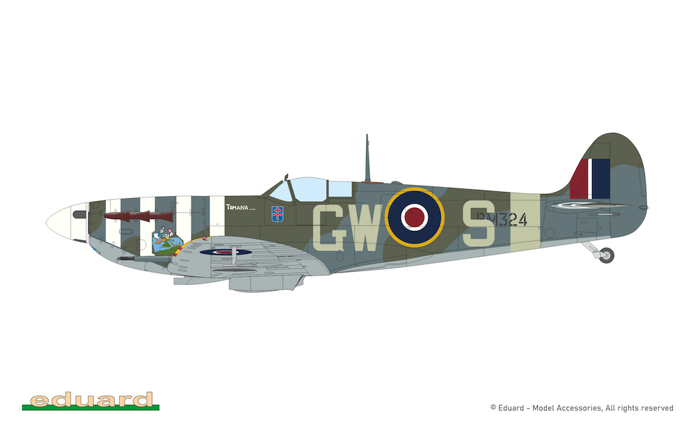 Eduard 1/72 Supermarine Spitfire STORY: The Sweeps DUAL COMBO Limited Edition # 2154