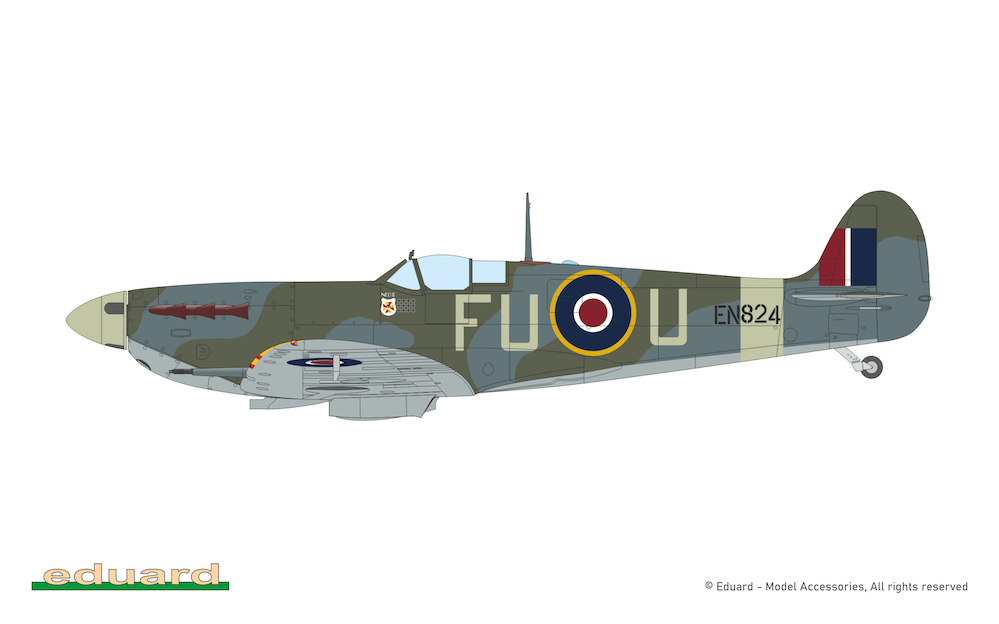 Eduard 1/72 Supermarine Spitfire STORY: The Sweeps DUAL COMBO Limited Edition # 2154