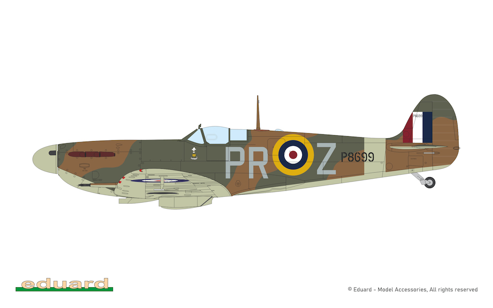 Eduard 1/72 Supermarine Spitfire Mk.Vb Early Profipack Edition # 70205