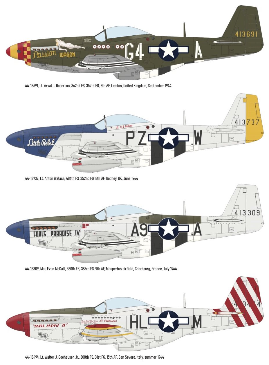 Eduard 1/72 North-American P-51D-5 Mustang Weekend Edition # 7476