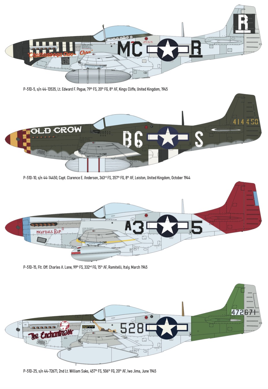 Eduard kits 1/72 North-American P-51D Mustang # 7477