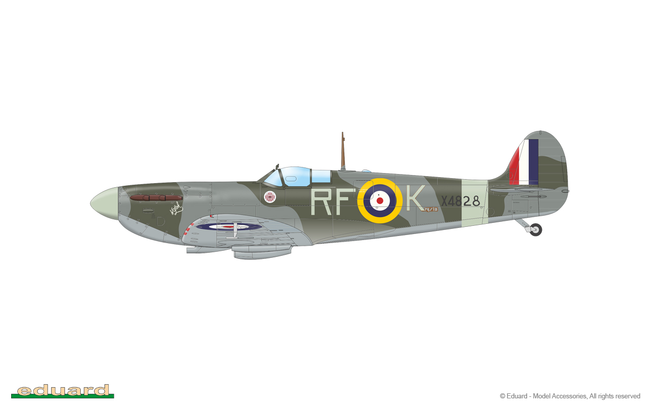 Eduard 1/48 Supermarine Spitfire Mk.Ia Profipack Edition # 82151