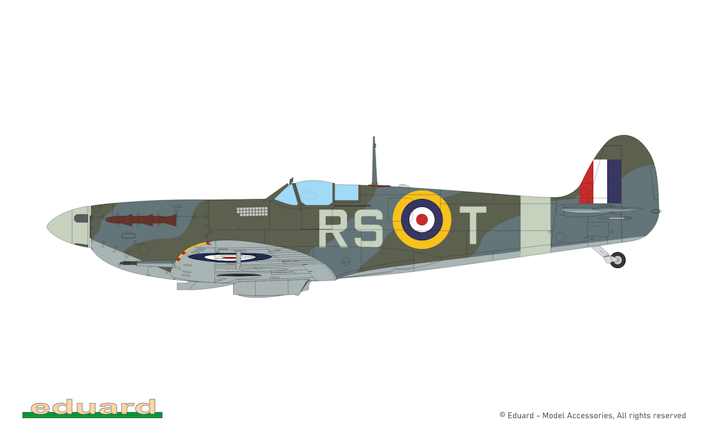 Eduard 1/48 Supermarine Spitfire Mk.Vb \Mid Profipack Edition # 82157