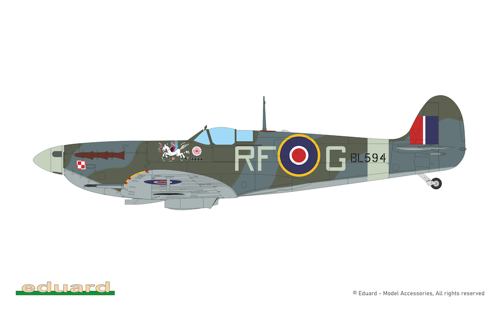 Eduard 1/48 Supermarine Spitfire Mk.Vb \Mid Profipack Edition # 82157