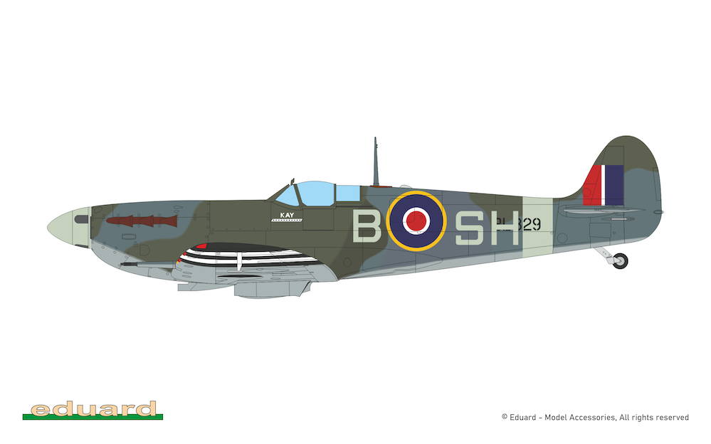Eduard 1/48 Supermarine Spitfire Mk.Vb \Mid Profipack Edition # 82157