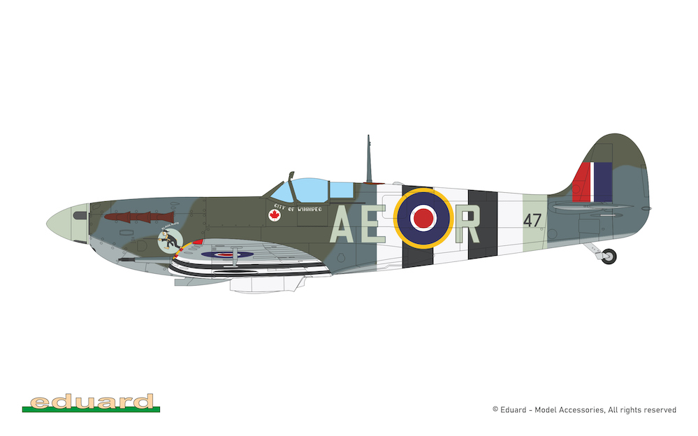 Eduard 1/48 Supermarine Spitfire Mk.Vb \Mid Profipack Edition # 82157