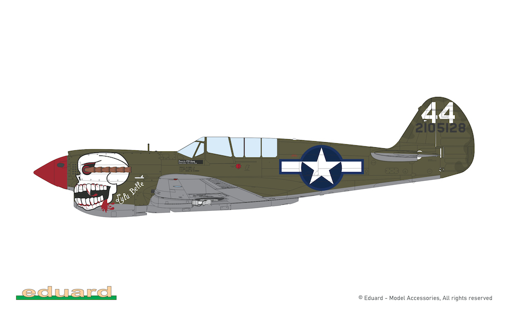 Eduard 1/48 Curtiss P-40N Warhawk ProfiPACK Edition # 82242