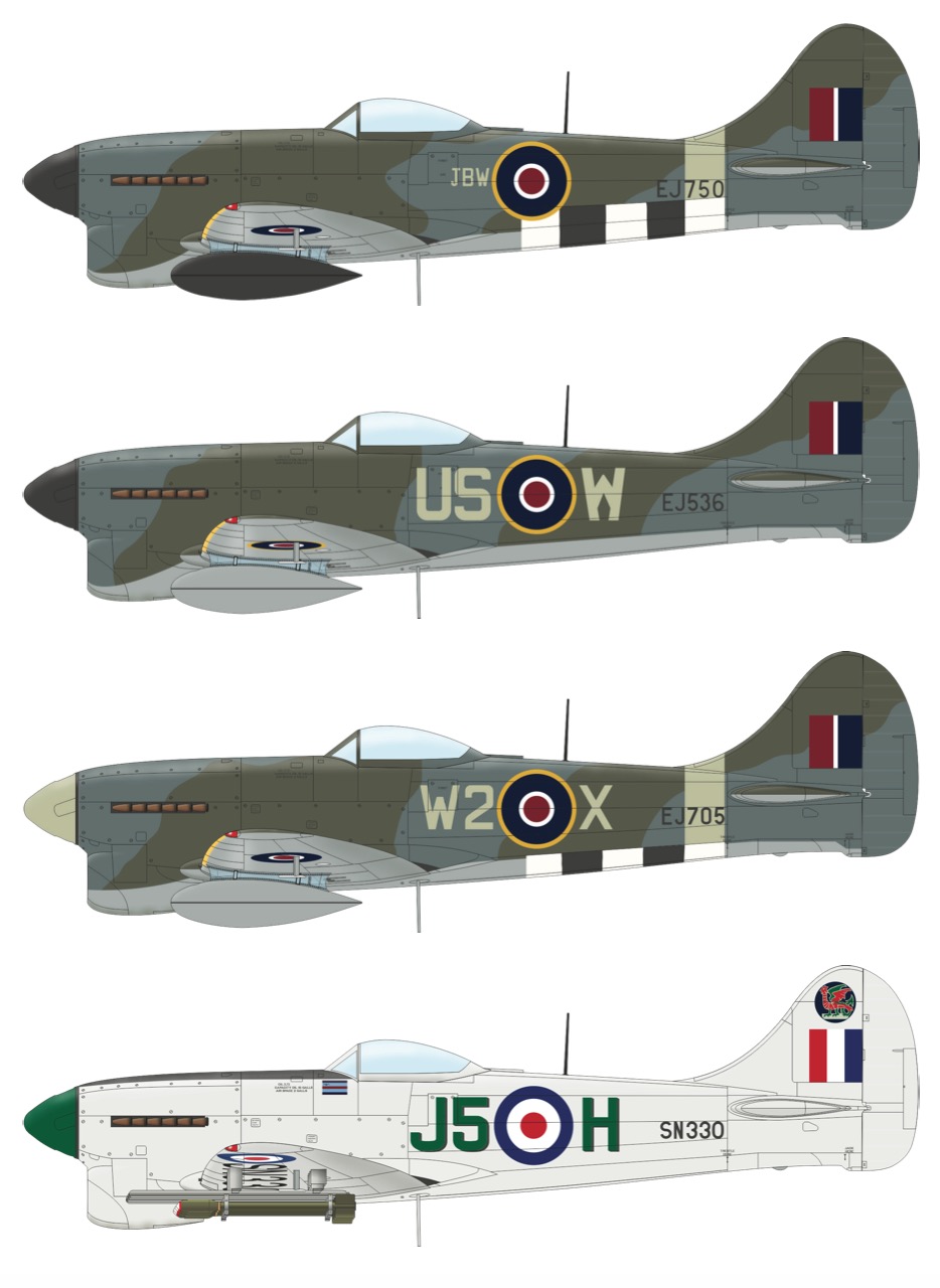 Eduard 1/48 Hawker Tempest Mk.V Series 2 Weekend Edition # 84187 