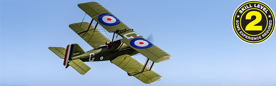 E-flite SE5a 900mm Skill Level 2 &ndash; Some Experience Required