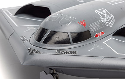 E-flite Micro B-2 Spirit of America Twin RC Airplane Durable Design