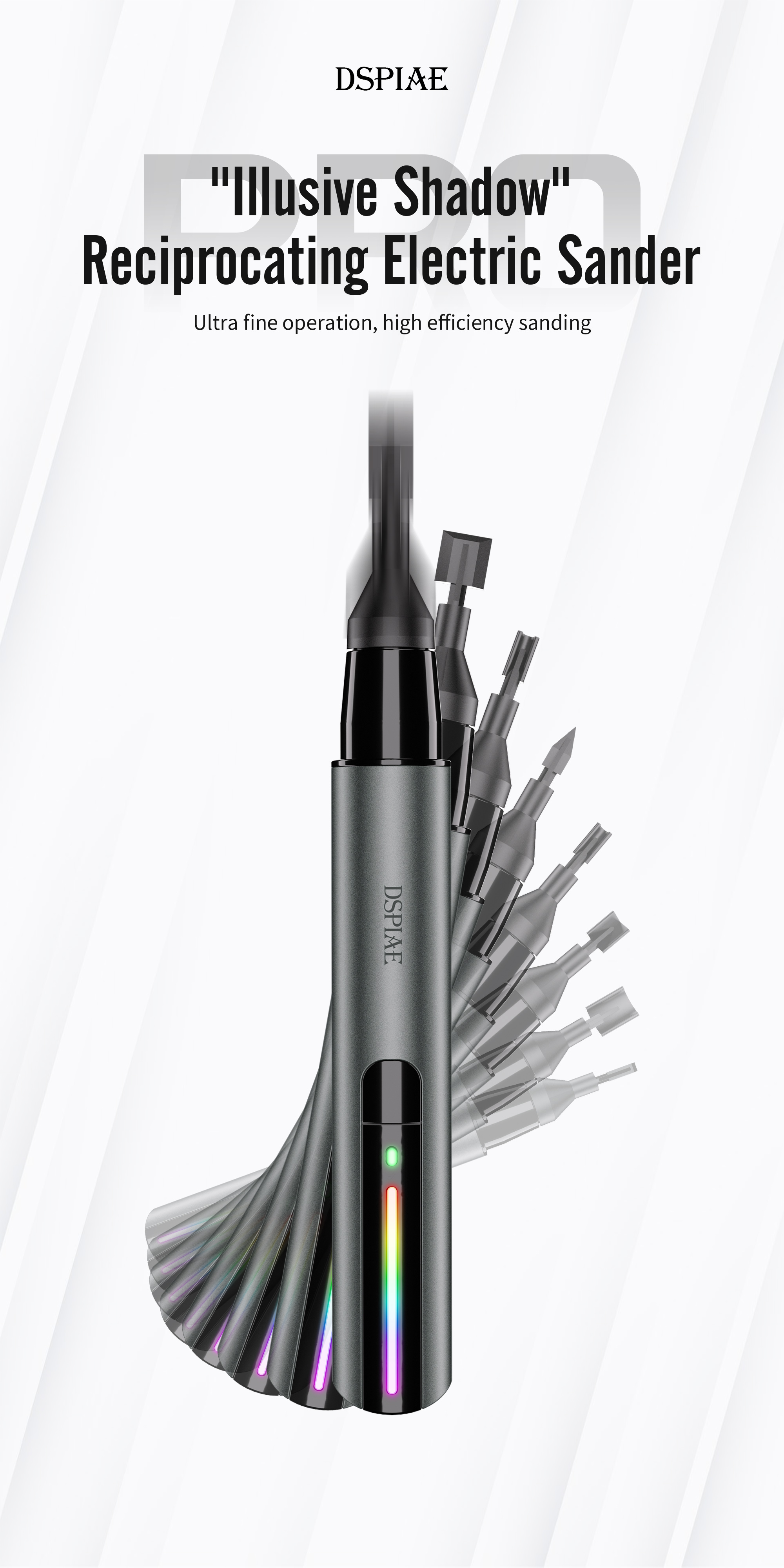 Dspiae Reciprocating Sander PRO # ES-A PRO