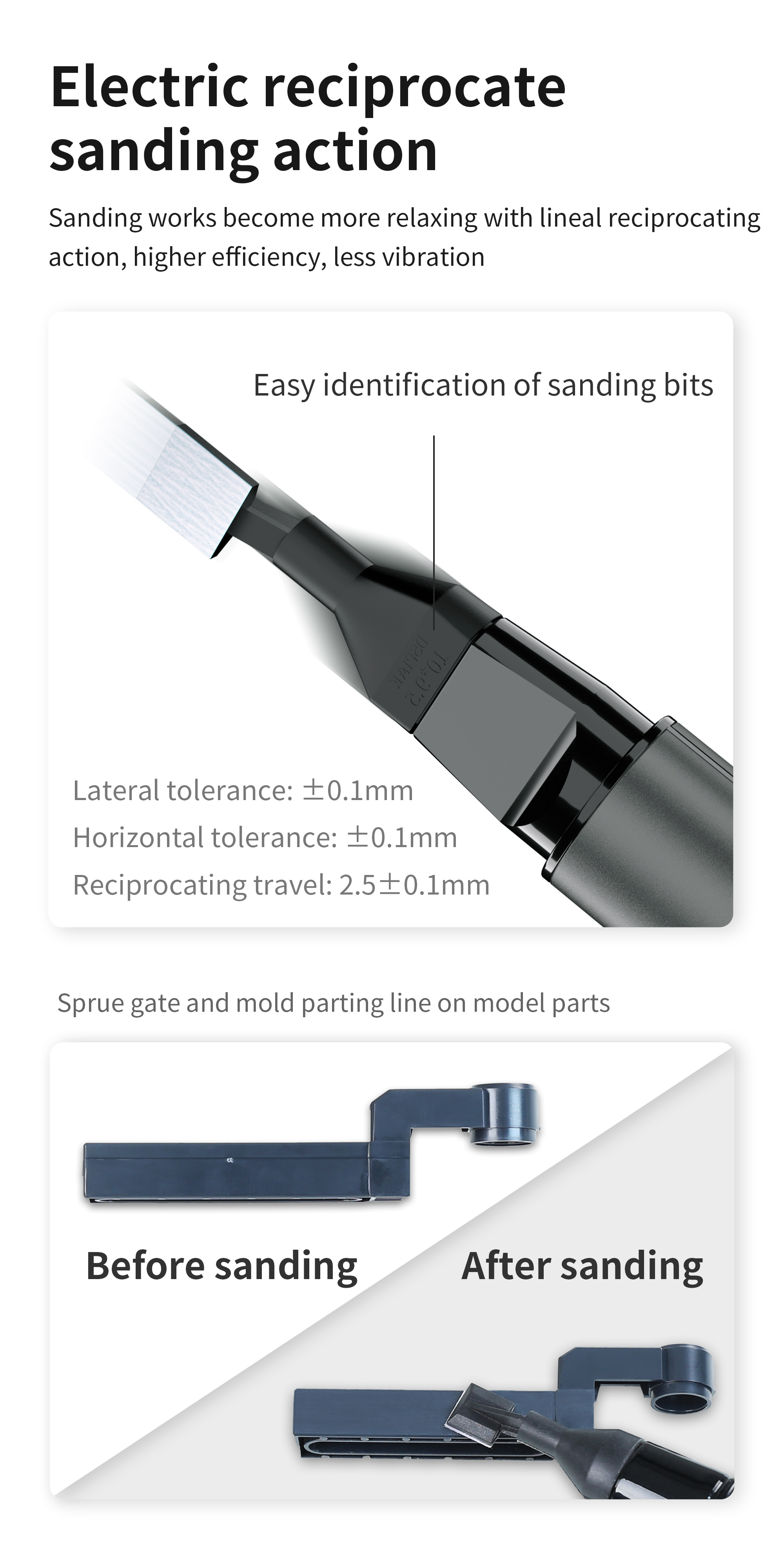 Dspiae Reciprocating Sander PRO # ES-A PRO