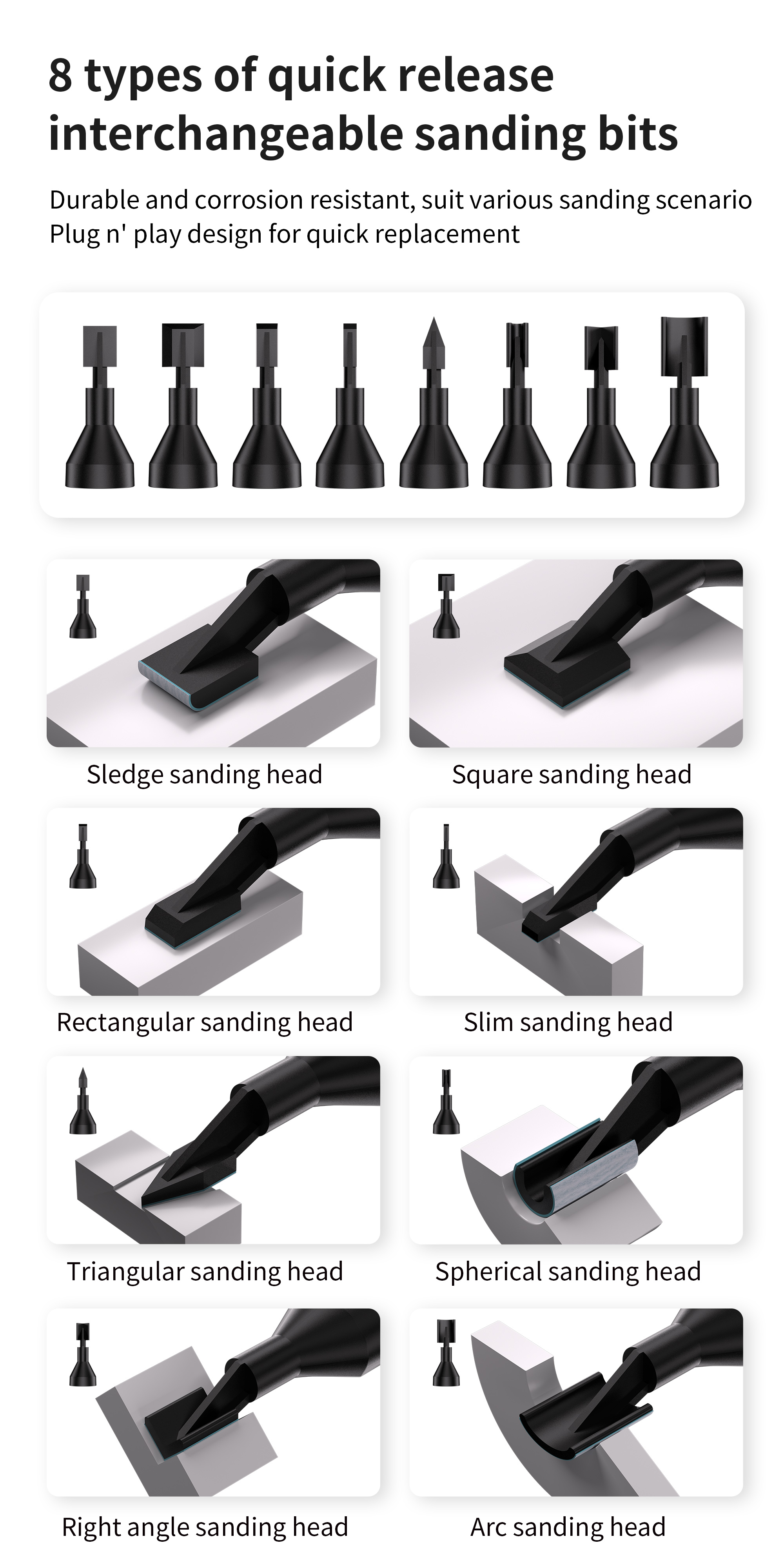 Dspiae Reciprocating Sander PRO # ES-A PRO