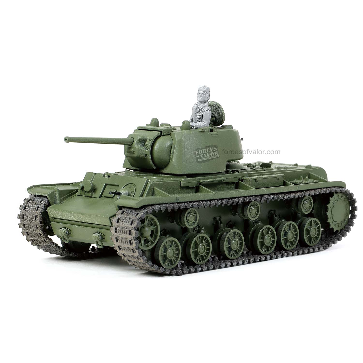 Forces Of Valor 1/72 Russian KV-1 1 Model 1941 (Reinforced welded turret) # 873015A