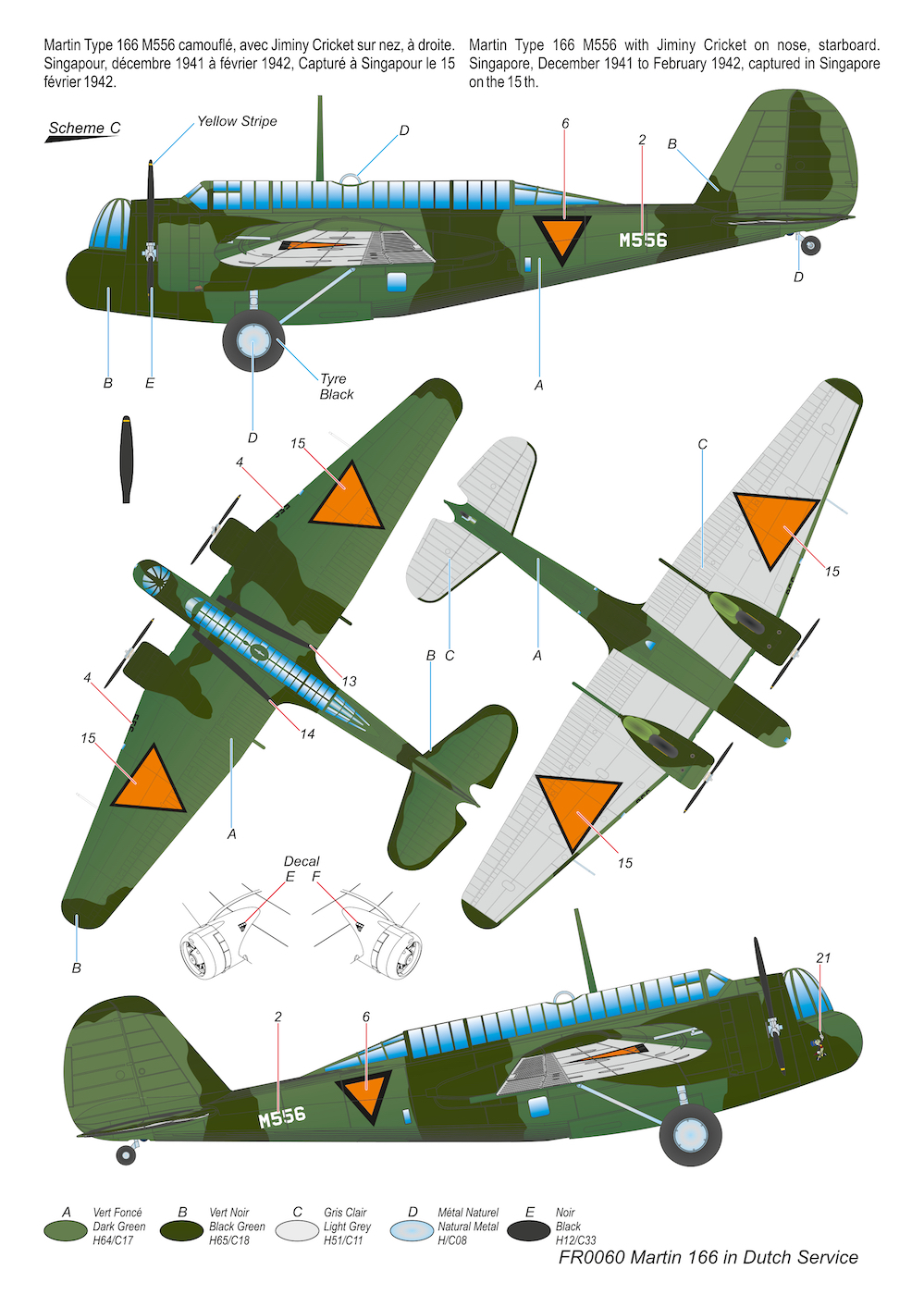 Frrom-Azur 1/72 Martin Type 166 Dutch Service # 0060