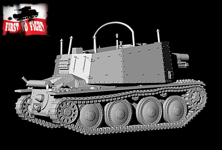 First To Fight Kits 1/72 Sd.Kfz.138/1 "GRILLE" Ausf.H # 106