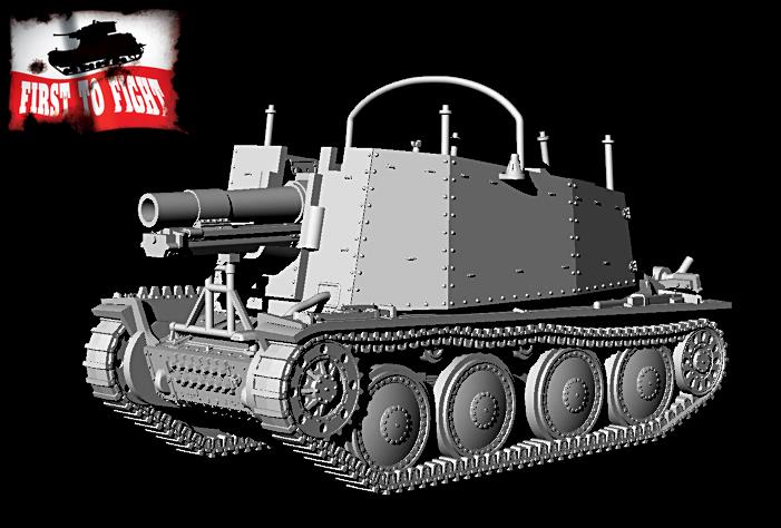 First To Fight Kits 1/72 Sd.Kfz.138/1 "GRILLE" Ausf.H # 106