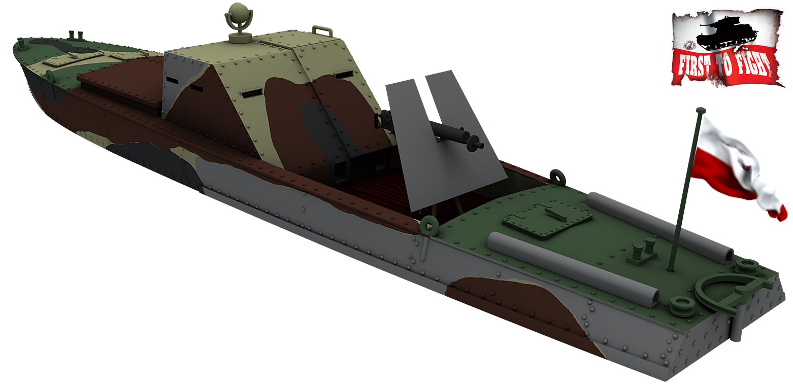 First To Fight Kits 1/72 Polish Reporting Cutter KM-12 # 126