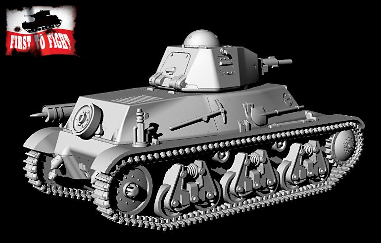 First To Fight Kits 1/72 Hotchkiss H39 with the 37mm SA38 Gun # 128