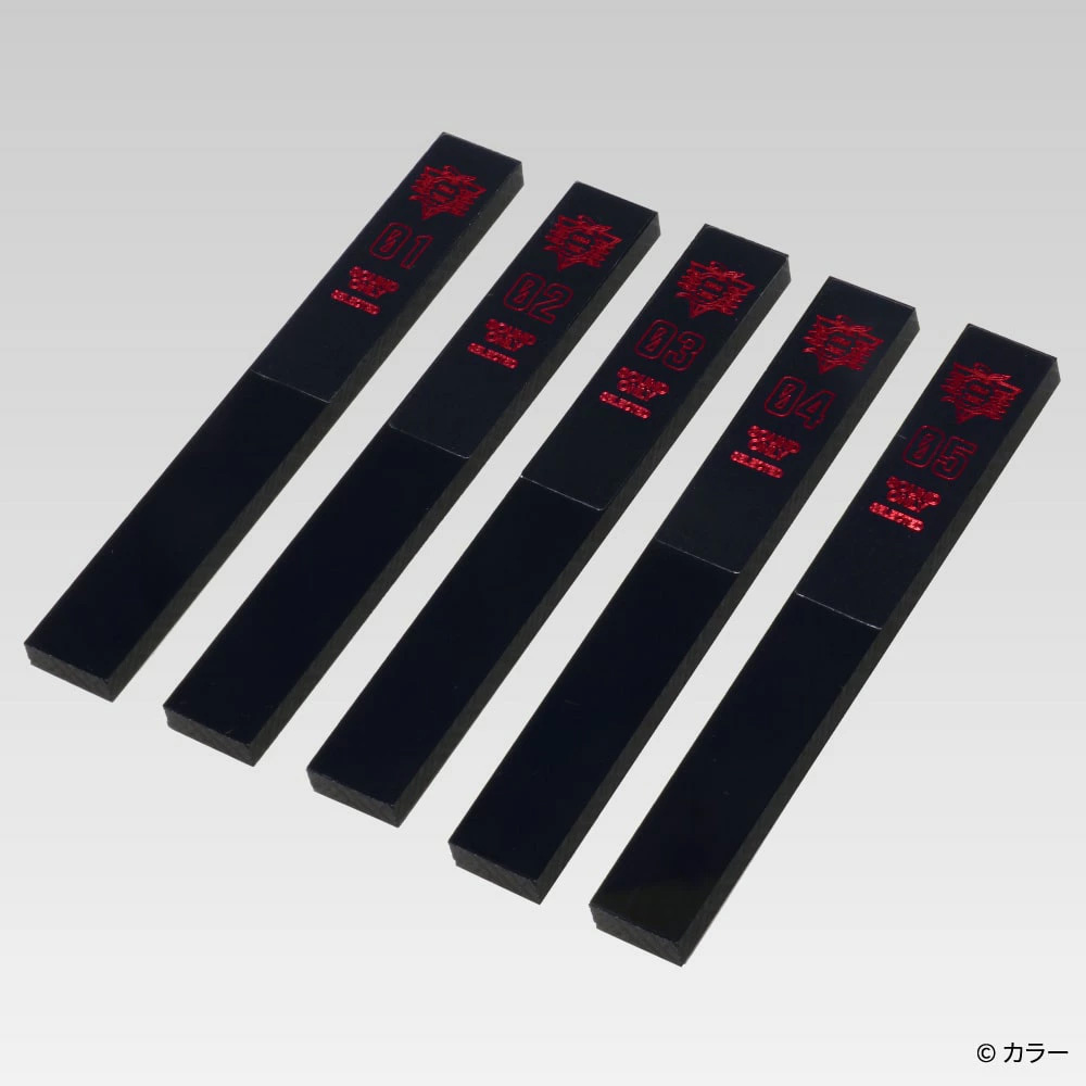 GodHand Acrylic FF Board (Set Of 5) - Evangelion Limited Edition - Made In Japan # GH-FFA-15-EVA-30TH