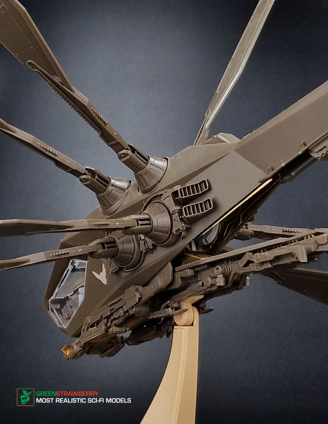 Green Strawberry 1/72 DUNE - Atreides Ornithopter FruitPACK # FP35