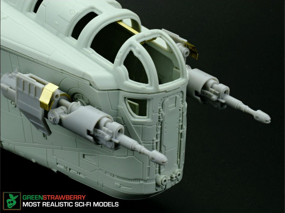 Green Strawberry 1/72 "Razor Crest" - Canons # 15822