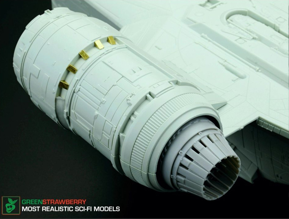 Green Strawberry 1/72 "Razor Crest" - Engines & Exterior # 16022