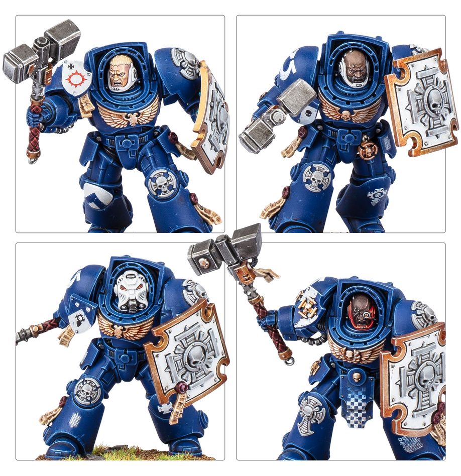 Games Workshop Space Marines: Terminator Assault Squad # 48-34