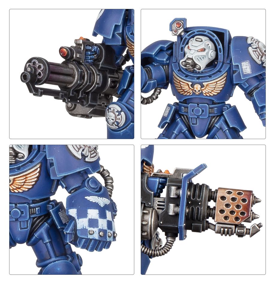 Games Workshop Space Marine: Terminator Squad # 48-90