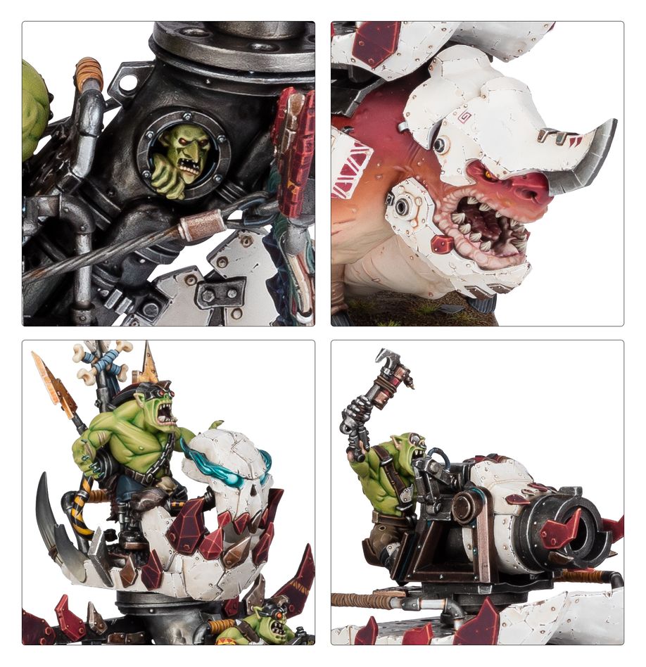 Games Workshop Orks: Beast Snagga Stampede # 50-64