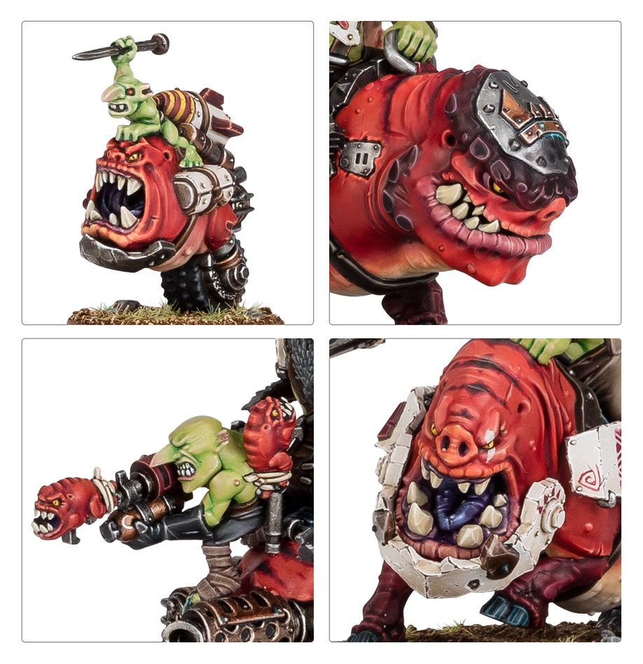 Games Workshop Orks: Beast Snagga Stampede # 50-64
