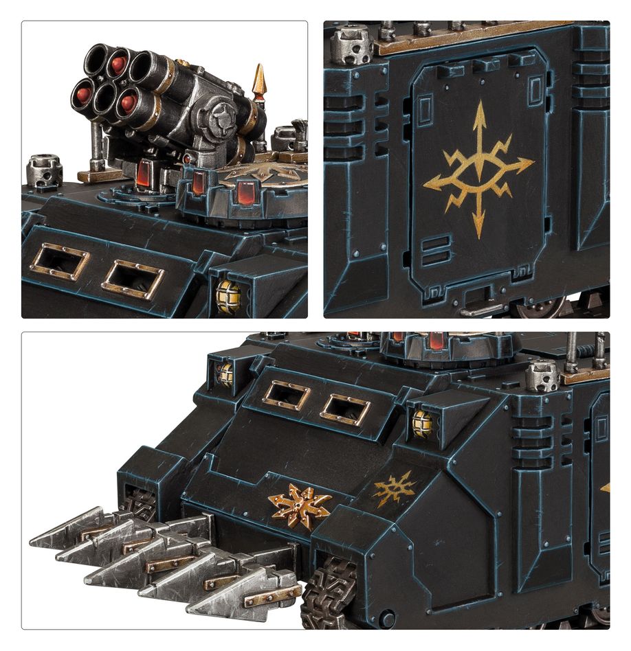 Games Workshop Chaos Space Marines Battleforce: Hellforged Warband # 71-43