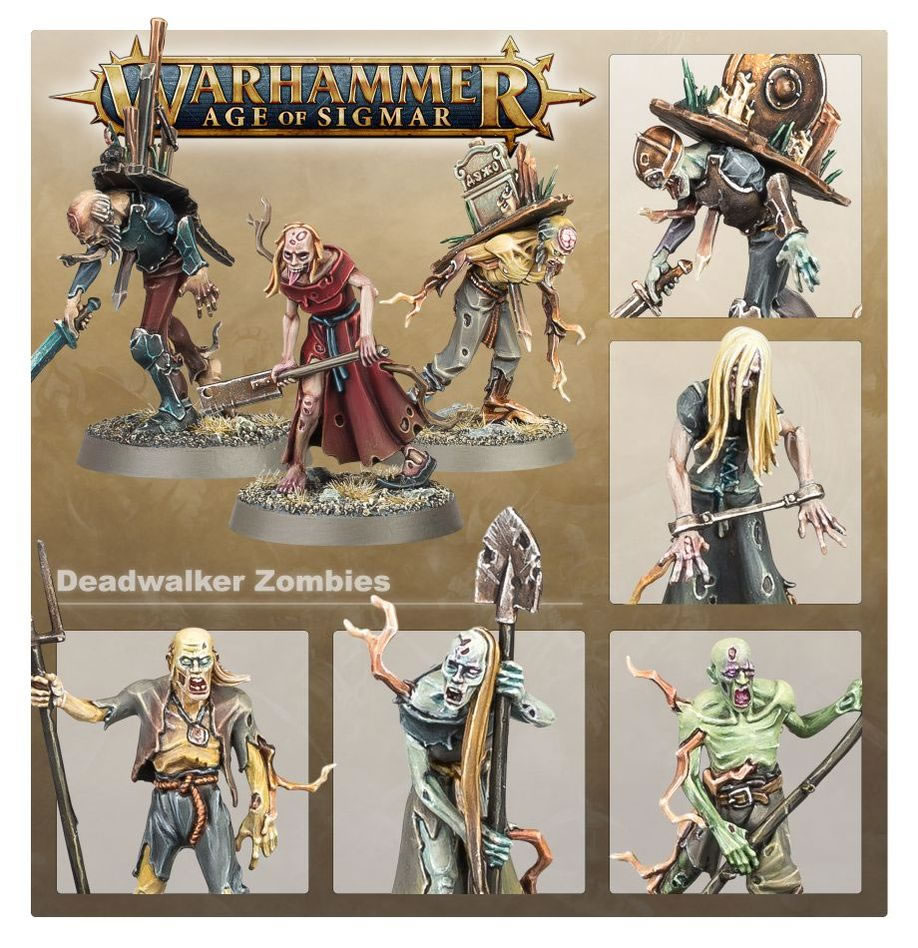 Games Workshop Soulblight Gravelords: Deadwalker Zombies # 91-07