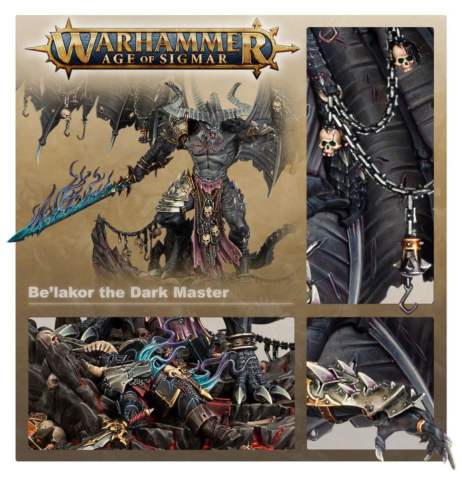 Games Workshop Slaves to Darkness: Be'lakor, The Dark Master # 97-19