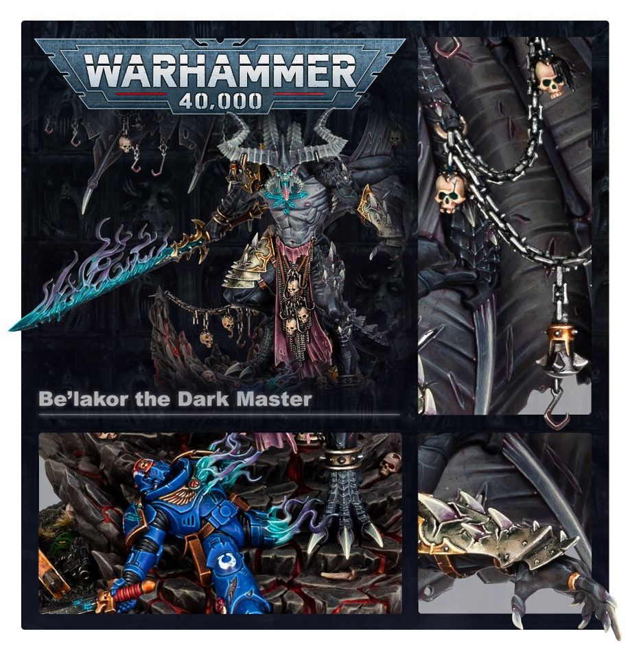 Games Workshop Slaves to Darkness: Be'lakor, The Dark Master # 97-19
