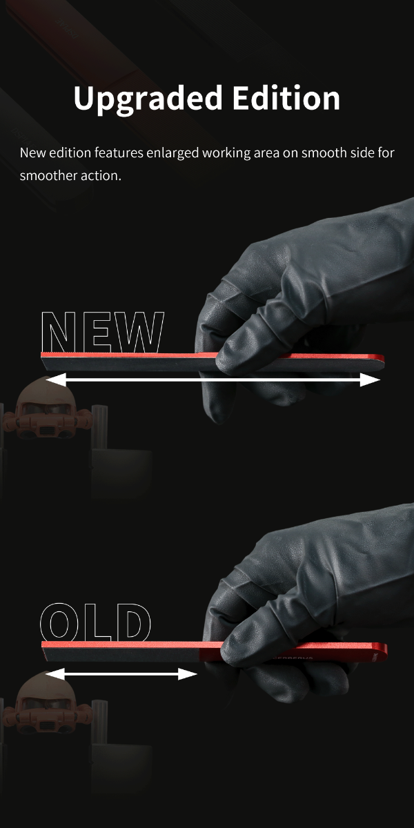 Dspiae Aluminum Alloy Sanding Board # AS-25-PRO