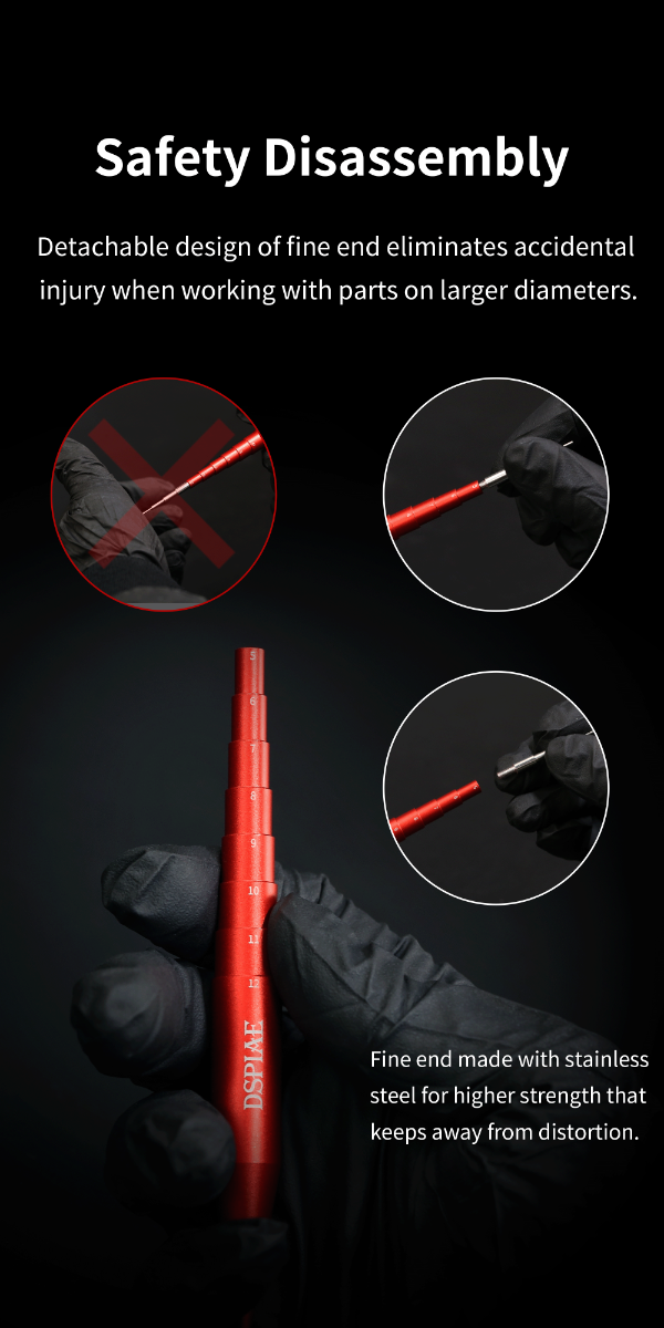 Dspiae Aluminium Alloy Step Roller # AT-CR