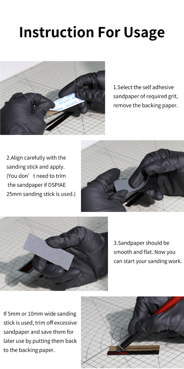 Dspiae Carbon Fiber Sanding Board