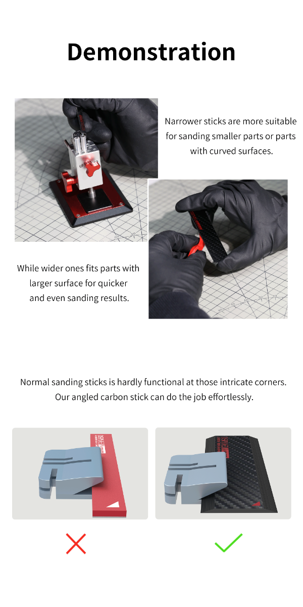 Dspiae Carbon Fiber Sanding Board