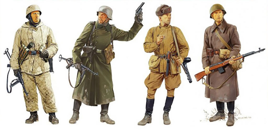 Dragon 1/35 Ostfront Winter Combatants # 6652