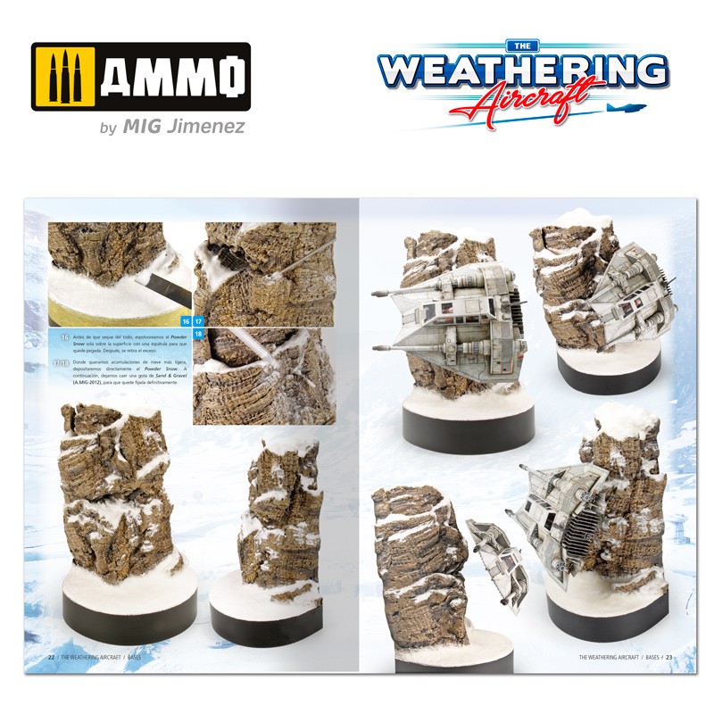 Ammo Mig Jimenez The Weathering Aircraft 21 Bases (English) # 5221