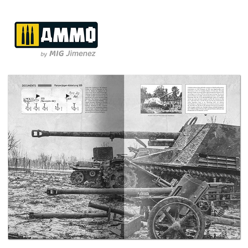 Ammo Mig Jimenez Italienfeldzug. German Tanks and Vehicles 1943-1945 Vol. 3 # 6265