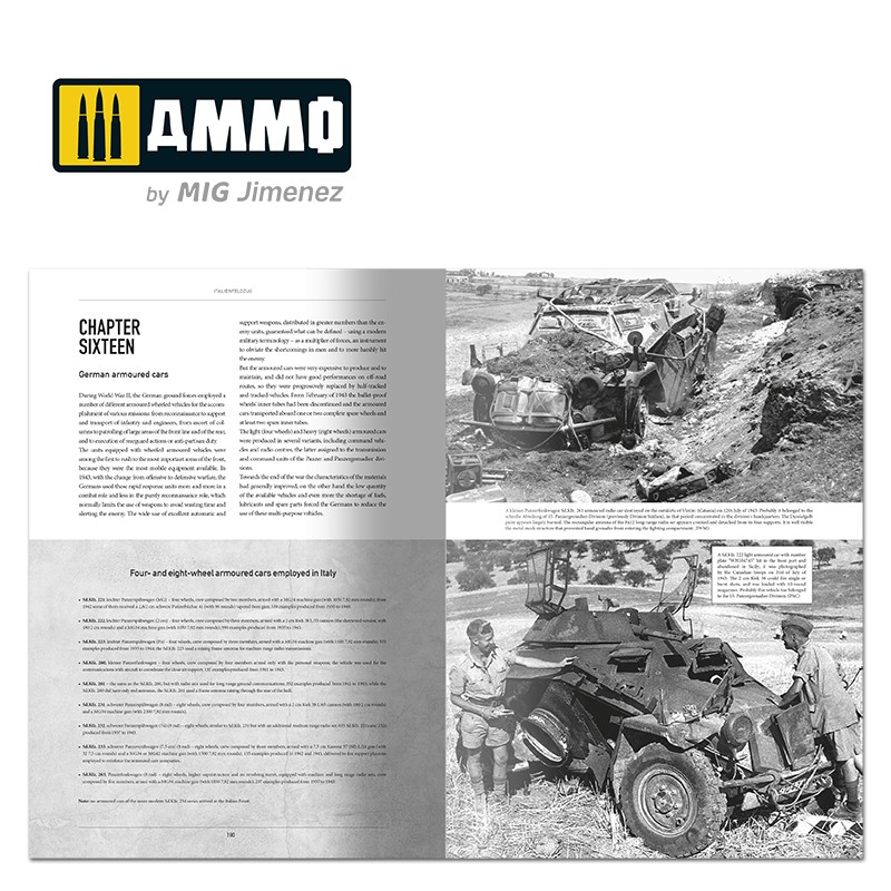 Ammo Mig Jimenez Italienfeldzug. German Tanks and Vehicles 1943-1945 Vol. 3 # 6265
