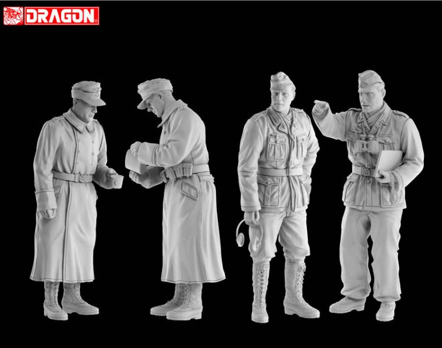 Dragon 1/35 DAK Panzer & Artillery Crew (Libya 1941) # 6693