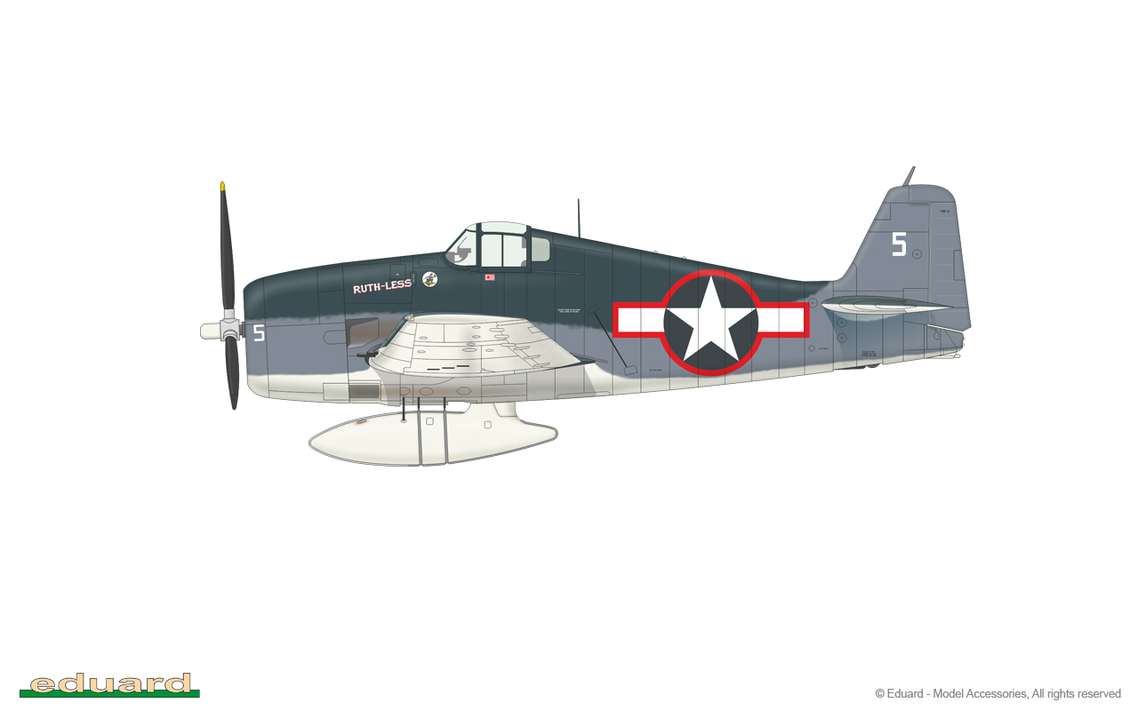 Eduard 1/48 Grumman F6F-3 Hellcat ProfiPACK # 8227