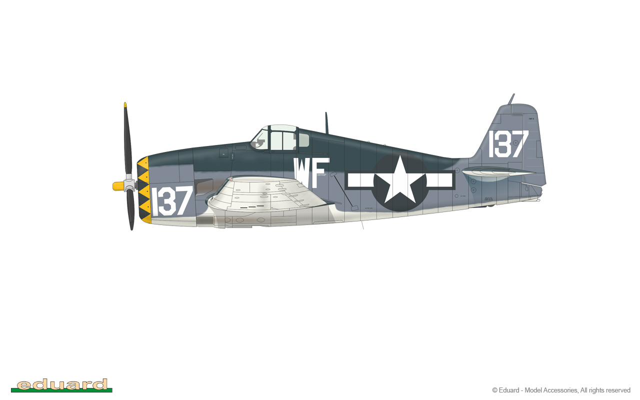 Eduard 1/48 Grumman F6F-3 Hellcat ProfiPACK # 8227