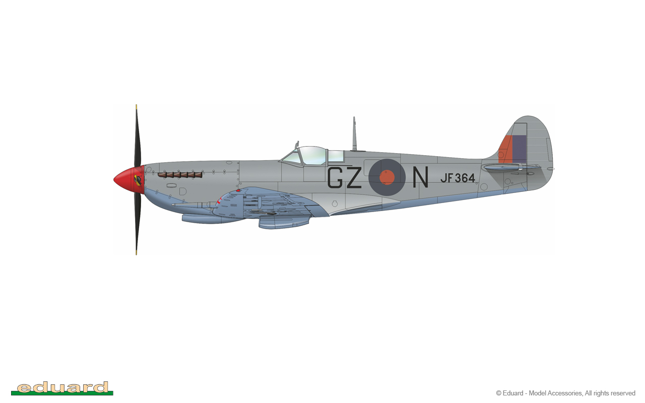 Eduard 1/48 Supermarine Spitfire HF Mk.VIII ProfiPACK # 8287