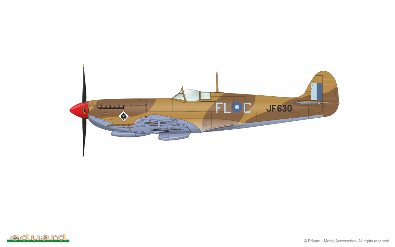 Eduard 1/48 Supermarine Spitfire HF Mk.VIII ProfiPACK # 8287