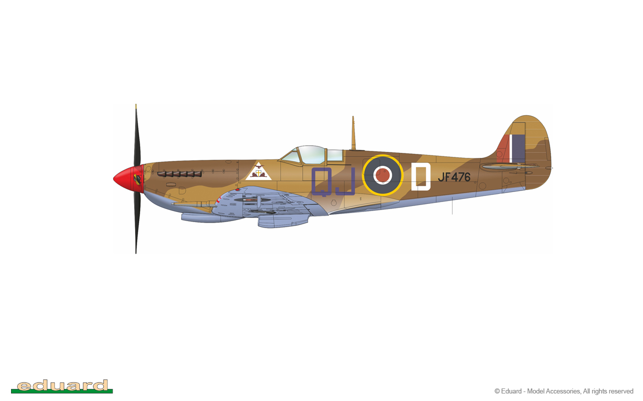 Eduard 1/48 Supermarine Spitfire HF Mk.VIII ProfiPACK # 8287