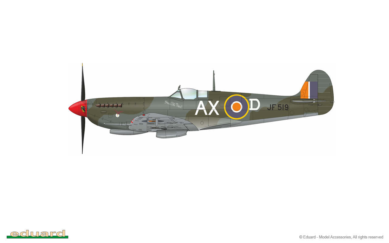 Eduard 1/48 Supermarine Spitfire HF Mk.VIII ProfiPACK # 8287